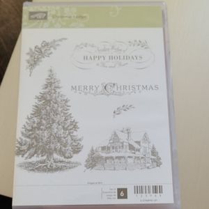 Stampin Up - Christmas Lodge Stamp Set